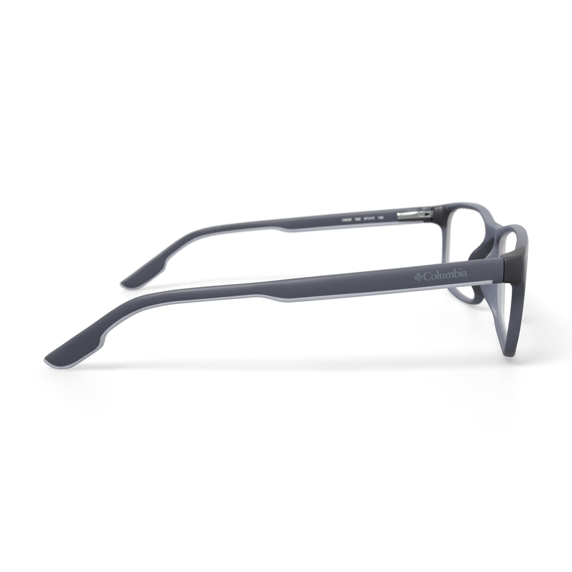 Columbia Men's C8029G Prescription Eyeglasses with Case, Gray Crystal