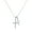 Silver, variant on 925 Sterling Silver 2 Pcs Cross Pendant Necklaces , for Women Cross Pendant Necklace High Jewelry (with Gift Box)
