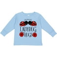 thumbnail image 3 of Inktastic Ladybug Hugs Cute Pair of Ladybugs Boys or Girls Long Sleeve Toddler T-Shirt, 3 of 5