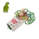 thumbnail image 1 of Redicionamiento De Masticación De Pájaros, Juguetes De Alimentación De Coloridos Canasta De Búsqueda De Loros Con Papel De Bosque De Pino De Fruta Para, 1 of 7
