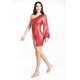 thumbnail image 2 of Vestido de lentejuela de un hombro Roman Fashion / Juvenil, 3486 (Rojo) rojo CH, 2 of 5