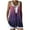 Purple, variant on 50% Off Clear! asdoklhq Juniors Plus Tops & T-Shirts,Women's Lace Casual Suspenders Sleeveless Tie-dye Print Tops Blouse Vest