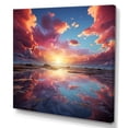 thumbnail image 2 of Designart "Sunset Horizon Splendor I" Sky Wall Decor, 2 of 7