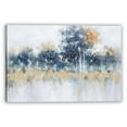 thumbnail image 5 of Abstract art"Golden Horizon Forest" oil painting prints Wall Art for living room, bedroom, Bar - Wrapped Canvas Prints, 5 of 5
