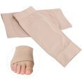 thumbnail image 4 of Calcetín de protección elástico para tobillo y pie suave, funda protectora acolchada de silicona para talón, 1 par, 4 of 8