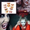 thumbnail image 2 of 10 Uds. De dientes feos de Halloween, fiesta divertida, dientes falsos podridos, modelo de dentadura, broma, trucos divertidos, broma divertida, dientes postizos, 2 of 8