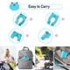 thumbnail image 4 of Asiento de inodoro plegable para niños, asiento de inodoro portátil para niños, entrenador de orinal de viaje para niños pequeños con bolsa de almacenamiento, rana rosa Feliz Sencillez, 4 of 4