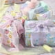 thumbnail image 4 of Cinta de gasa de seda con flecos hecha a mano, cintas de colores variados para invitaciones de boda, ramos de novia, envoltura de regalos, decoraciones navideñas-9192339830128 Polvo de caramelo, 4 of 5