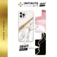 thumbnail image 5 of Liquipel SafeGuard Infinite Case Anti-Yellowing Metallic Marble Protective Cell Phone Case for iPhone 15 Pro, 5 of 7