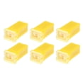 thumbnail image 1 of 6 fusibles estándar en forma de caja de 60 amperios, universales para camionetas, coches, SUV, plástico duradero, metal amarillo, 1 of 1