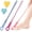 2pcs-b, variant on Easy-Reach Deep Cleaning Foot Brush, Soft Silicone Toe Cleaning Brush Long Handle, 15.7" 3-in-1 Foot Scrubber for Wet or Dry Brushing, Exfoliating Foot Scrubber for Seniors, Men, Women (4PCS)
