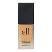 e.l.f. Flawless Satin Foundation, Custard, 0.68 fl oz