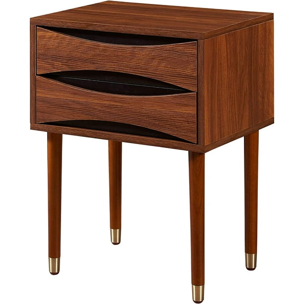Versanora Dawson Side End Table Desk Storage with Drawer for Living