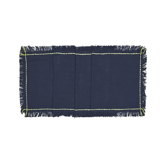 13" x 72" Cheryl Indigo Table Runner