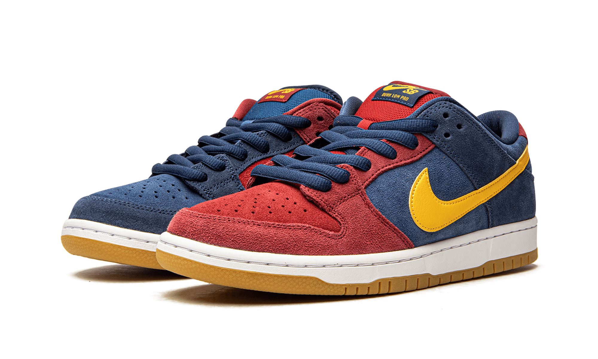 NIKE MENS SB Dunk Low "Barcelona" DJ0606 400 from Stadium Goods