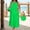 Green, variant on Women's Plus Size Metal Ring Strap Maxi Overall Dress with Pockets Casual Loose Sleeveless Jumper Dress for Daily Beach Vacation XL
