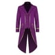thumbnail image 1 of Disfraz de Halloween para hombre Disfraz de esmoquin retro de longitud media para hombre Pompotops  oipoqjl40219, 1 of 6