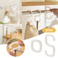 thumbnail image 1 of ¡Liquidación! Ganchos Aijlhda tipo S, gancho multifunción, gancho plegable a presión, gancho portátil para el hogar, para el asiento trasero del coche, para cocina, armario, baño y exterior., 1 of 8