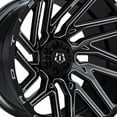 thumbnail image 4 of 24x14 TIS 554BM Gloss Black Milled Wheel 6x135/6x5.5 (-76mm), 4 of 5