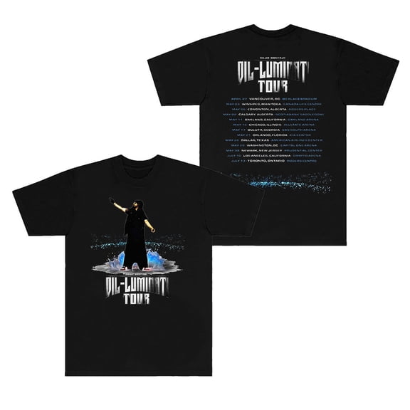 Diljit Dosanjh Dil-Luminati Tour Merch T-shirts Summer Women Men Fashion Casual Short Sleeve Tee