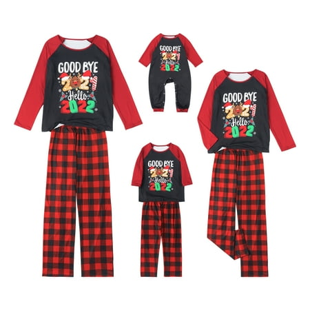 

Herdignity Family Christmas Pyjamas Matching Sleepwear for Women Men Children Xmas Nightwear Homewear
