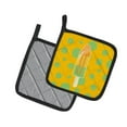 thumbnail image 2 of Ice Pop Popcicle Orange Green Pair of Pot Holders, 2 of 2