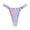 Purple, variant on Panties for Women,Low Waisted Micro Elastic Underwear with Double Bow Comfortable Pure Crotch for Everyday Wear,Womens Underwear,Purple,XS