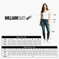 thumbnail image 4 of MSRP $80 William Rast Women's High Rise Wide Leg Cropped Jean Blue Size 29, 4 of 4