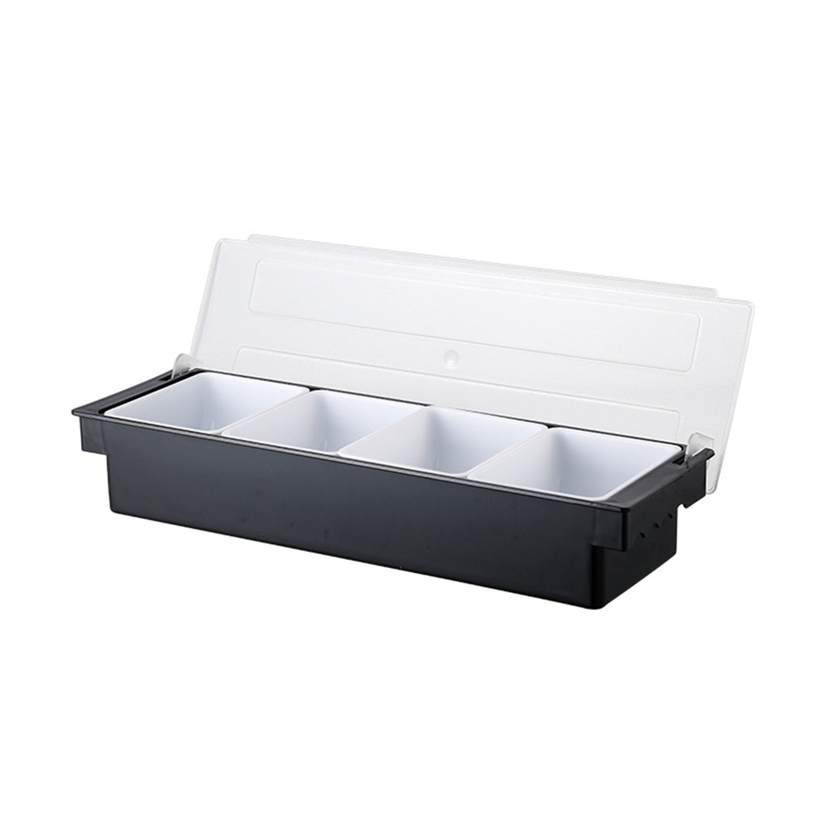 WDOEID Plastic Spice Containers with 3/4/5/6 Compartments - A, Versatile Storage Solution for Organizing Your Spices, Ideal for Home Cooks and Kitchen Organization!,Hot Sale!