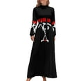 thumbnail image 1 of Vestido largo Perreal J, vestidos de moda para mujer, ropa para mujer, vestido largo elegante de Corea, vestidos formales para ocasiones especiales para mujer, 1 of 4