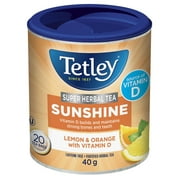 Tetley Super Herbal Tea Sunshine  - Lemon & Orange with Vit D
