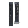 thumbnail image 2 of 20MM RUBBER STRAP BAND WITH CLASP FOR TAG HEUER CARRERA CALIBRE WATCH BLACK, 2 of 2