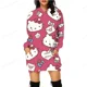 thumbnail image 5 of Sudadera con capucha de dibujos animados Kawaii HELLO KITTY para mujer, sudadera con estampado gráfico Y2K de estilo Harajuku, sudadera con capucha de los años 90 para mujer, 5 of 5