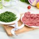 thumbnail image 2 of Procesador de alimentos manual YONGSHENG picadora de carne cortadora y picadora de verduras 1,3 L, 2 of 4