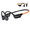 Light Black, variant on Bone Conduction Headphones Bluetooth 6.0 Open Ear with Dual Driver Sound, LED Safety Light, Deep Bass, Game Mode and Dual Device Connection, IP67 Sport Headphone for Night Running, Cycling, Workout