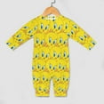 thumbnail image 4 of Looney Tunes Tweety Baby Long Sleeve Footless, Infant Playsuit Romper Jumpsuits for Boys Girls, 4 of 8
