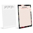 thumbnail image 3 of Inkdotpot Pack Of 2 Daily Planner List Undated Notepads, Memo Pad To-Do List Tear Off List Pad- Organizer- Scheduler- Organize Tasks (50 Sheets Each)-GF, 3 of 7