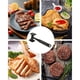 thumbnail image 5 of Ablandador De Carne De Aleación De Aluminio Ablandador de carne de aleación de aluminio negro con orificio para colgar, ideal para aplanar y machacar filetes de pollo (1 pieza). Rkxzt, 5 of 9