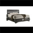 thumbnail image 6 of Traditional Matrix Queen 4 piece Storage Bedroom Set in Gray made with Wood, 6 of 7