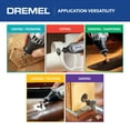 thumbnail image 3 of Kit de herramientas rotativas Dremel 4000-2/30 de velocidad variable con 2 accesorios, 3 of 8