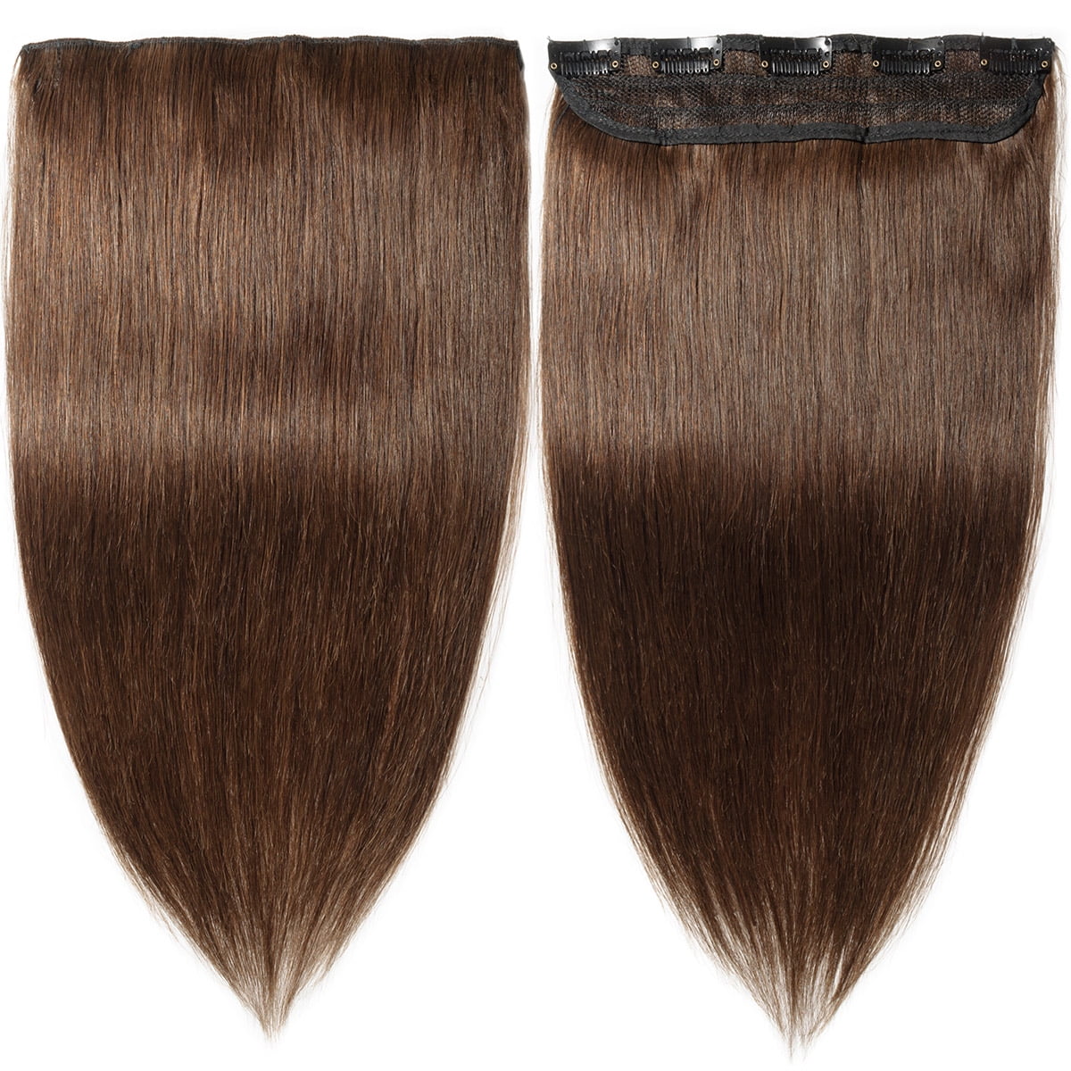 SEGO Clip in Hair Extensions Human Hair 3/4 Full Head 100% Real Remy Thick Hair Extensions Silky Straight Balayage Blonde Hair Pieces