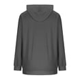 thumbnail image 4 of Hinvhai Oversized Hoodies for Women Womens Sweatshirts Fall Pullover Winter Outfits Clothes Dark Gray M(M), 4 of 8