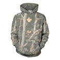 thumbnail image 2 of EchfiProm Womens Sweatshirt with Pockets Camo Comfy Hoodies Hooded Long Sleeve Pullover Regular Fit Tops for Womem, 2 of 8