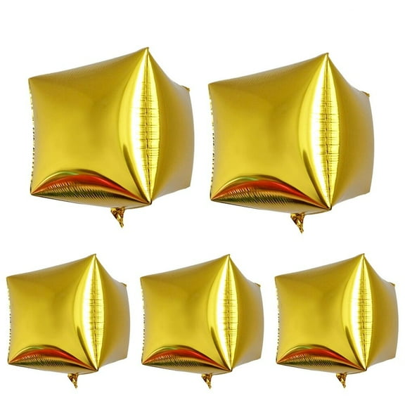 5 Pcs Party Supplies 24inch Ballons Balloon Arch Strip Birthday Decorations Golden