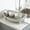 Gray, variant on YANDE-1pc Dish Drying Rack - Space Saving Dish Rack for Kitchen Counter, Kitchen Dish Drainer with Swivel Spout for Kitchen Counter, Easy Installation, Durable (Gray)
