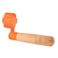 thumbnail image 5 of FRCOLOR Acoustic and Electric Guitar String Winder with Wooden Handle Peg Winder Tool Bridge Pin Puller Replacement Part for Guitar String Changing and Maintenance, 5 of 8