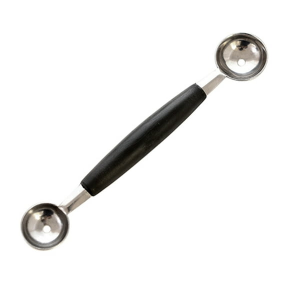 Yesbay Stainless Steel DoubleEnd Melon Ice Cream Baller Scoop Fruit Spoon Kitchen Tool,Scoop