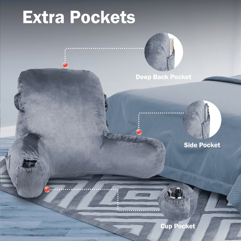 VAVSEA Reading Pillow, Extra Large 31 Inch Back Support photo 5