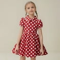 thumbnail image 2 of TAIAOJING Toddler Outfits Sets Party Sleeveless Gown Dress Kid Dots Prints Floral Children Princess Clothes Girls Dresses Holiday 6-7Y, 2 of 9
