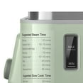 thumbnail image 5 of BUYDEEM Digital Multifunctional Food Steamer for Cooking, 5-Quart, Cozy Greenish, 5 of 9